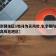 【北京朝阳区1地升为高风险,北京朝阳区被列为高风险地区】