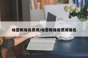 哈雷戴维森费用/哈雷戴维森费用橘色