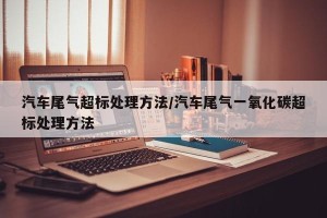 汽车尾气超标处理方法/汽车尾气一氧化碳超标处理方法