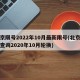北京限号2022年10月最新限号(北京限号查询2020年10月轮换)